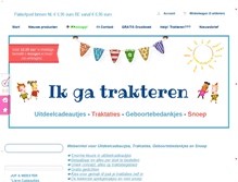 Tablet Screenshot of ikgatrakteren.nl